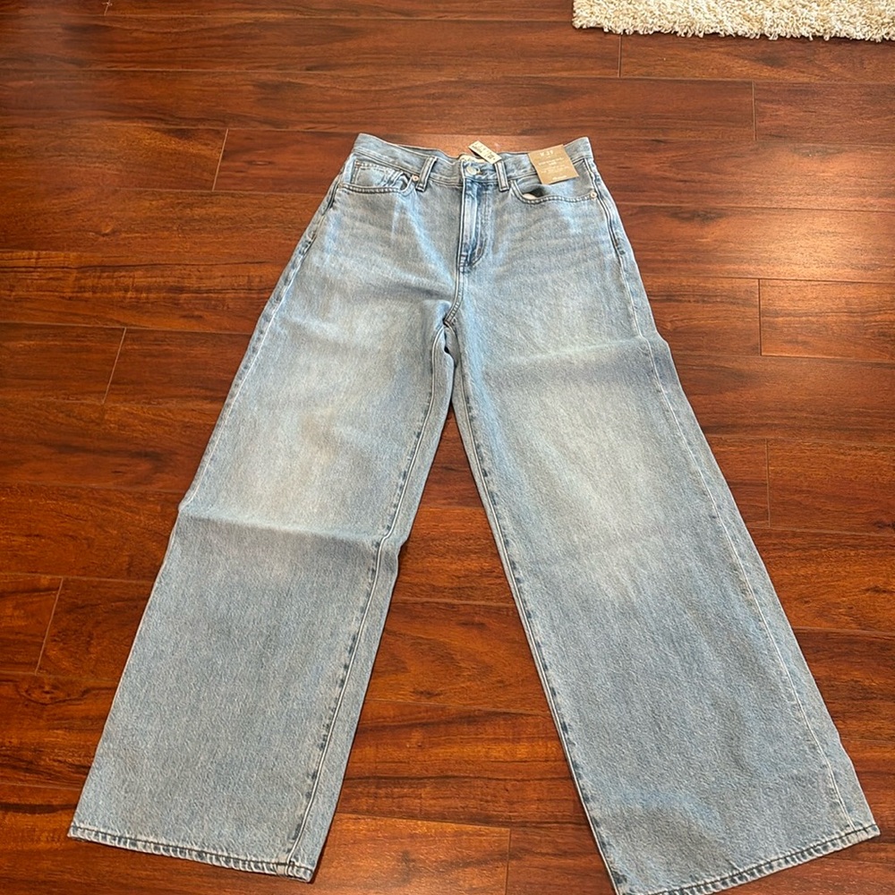 MADEWELL Super Wide Leg Jeans